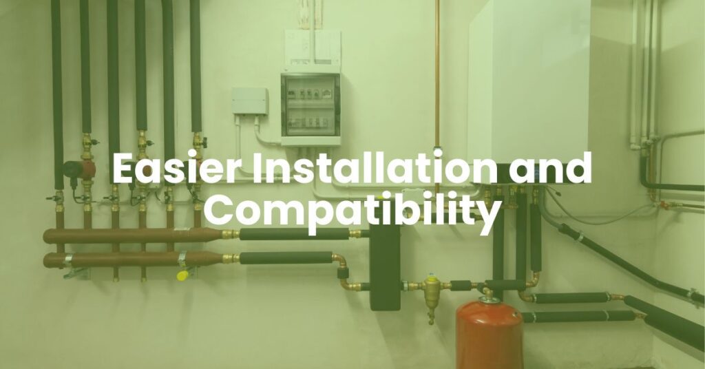 Installing a non-condensing boiler