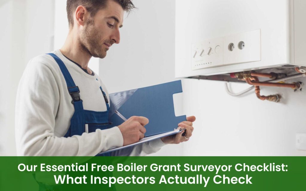 Your Essential Free Boiler Grant Surveyor Checklist